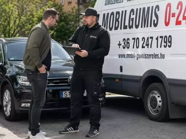 Előzetes ár egyeztetése a munka megkezdése előtt Gumiszerviz árak egyeztetése ügyféllel Budapesten